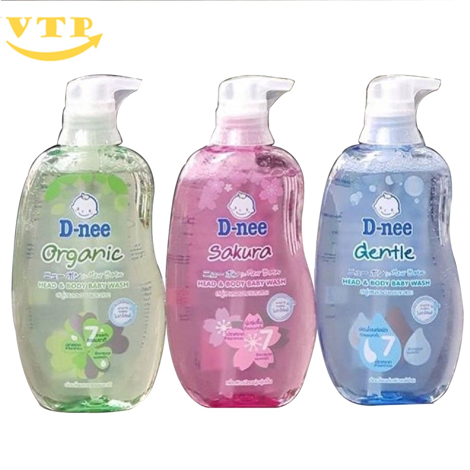 Tắm Gội Toàn Thân Dnee Pure 380ml Thái Lan