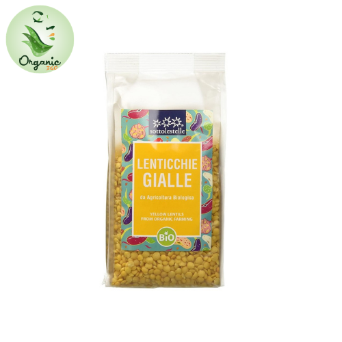 Đậu lăng vàng hữu cơ Sottolestelle 500g - Organic yellow lentils Sottolestelle 500g