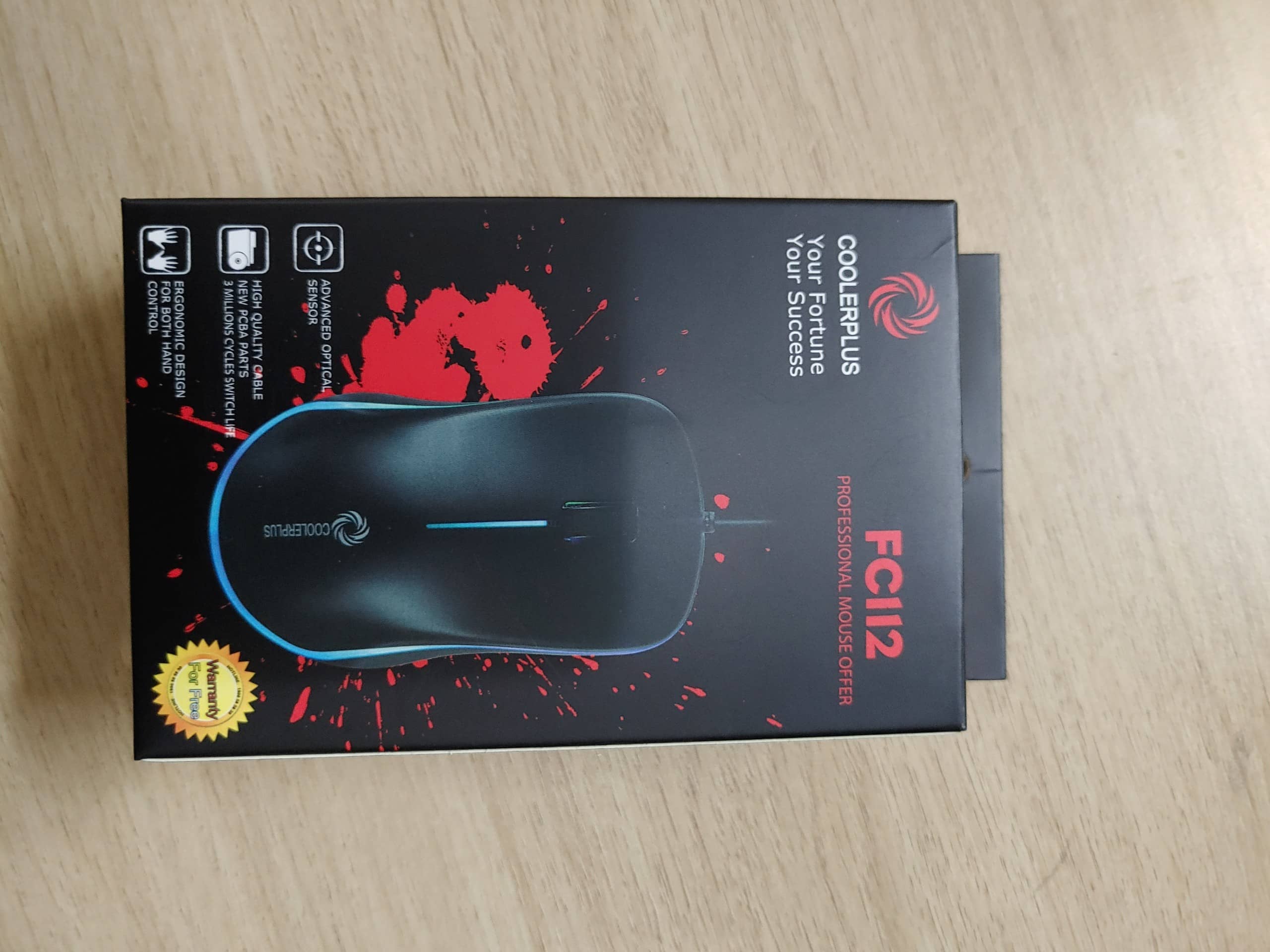 Chuột Cooler Plus FC112 led cực đẹp bảo hành chính hãng