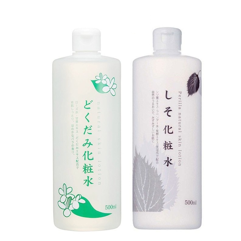 Nước hoa hồng dưỡng da Chinoshio Nhật Bản 500ml, Nước hoa hồng diếp cá Chinoshio Dokudami 500ml , Nước hoa hồng tía tô Chinoshio Shiso 500ml , Nước dưỡng da , Lotion chăm sóc da