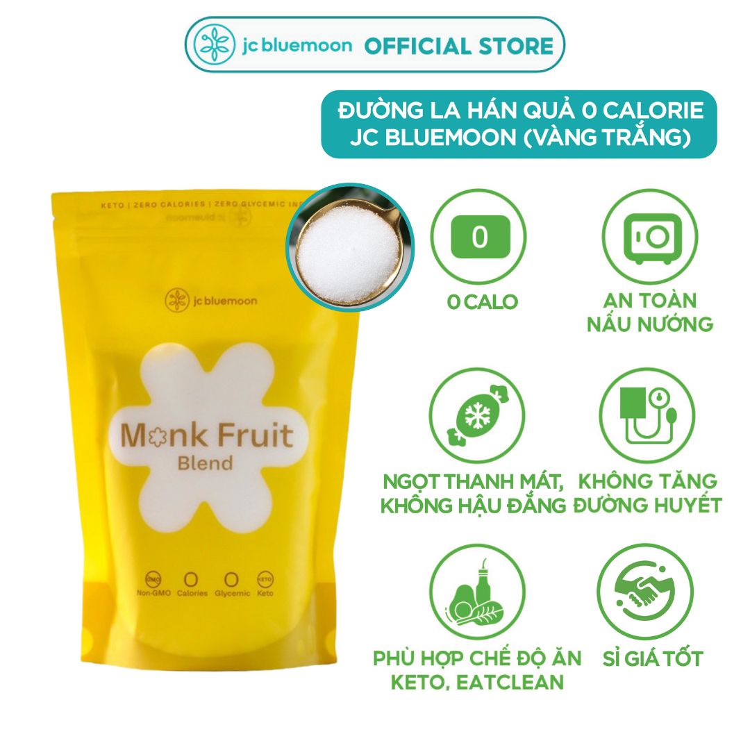 Đường La Hán Quả JC BLUEMOON Monk Fruit Classic Blend 500G