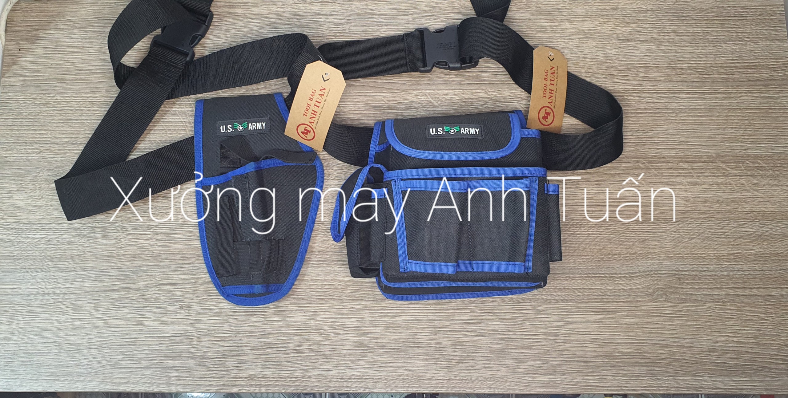 Túi đồ nghề - Combo đai đeo đồ nghề và khoan pin