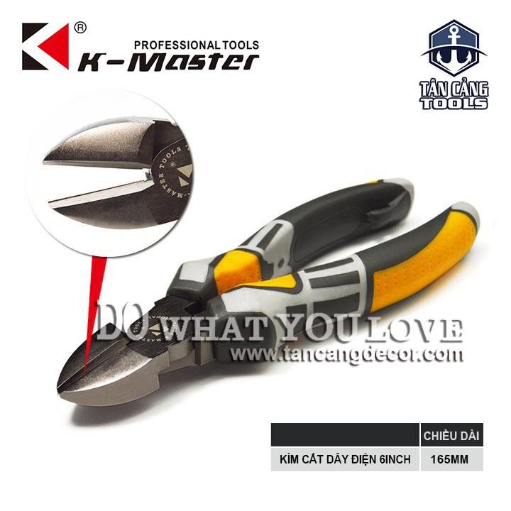 Kìm cắt dây điện 6 inches k master