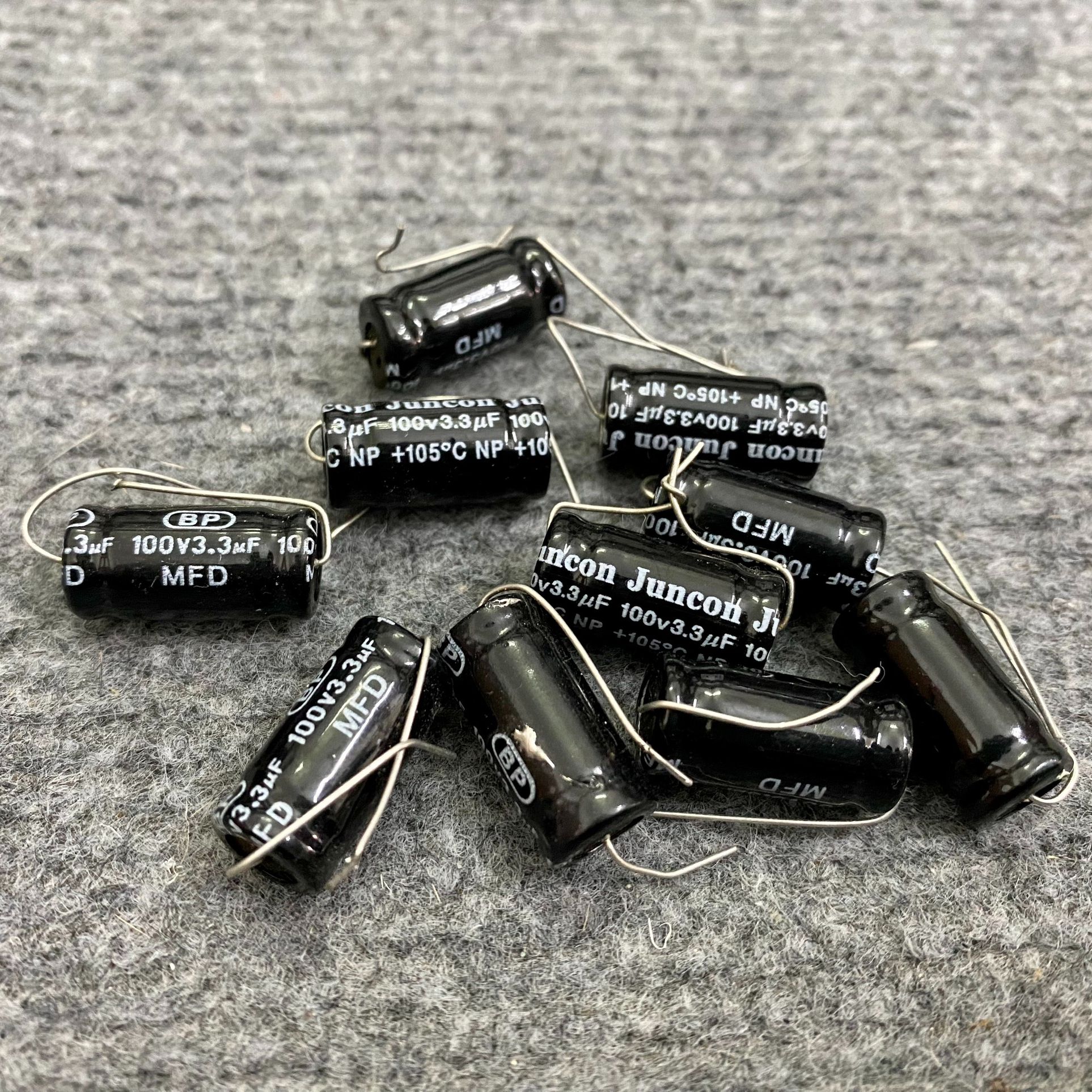 Combo 10 tụ treble 3.3uf 100v