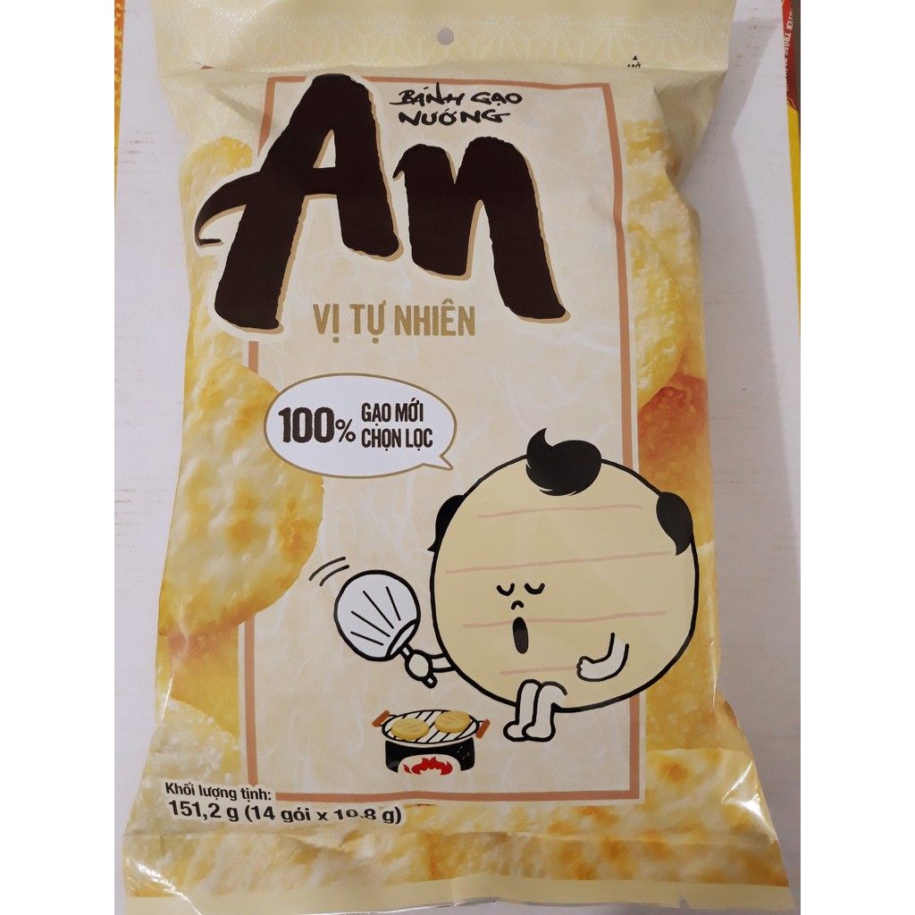 Bánh gạo nướng Orion An gói 150g (14 cái/bịch) - vị ngọt tự nhiên