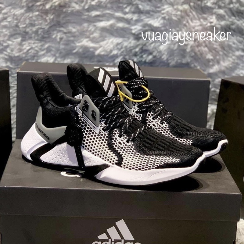 🔥 Ảnh thật 🔥 Giày thể thao sneaker alpha bounce 2020 đen trắng