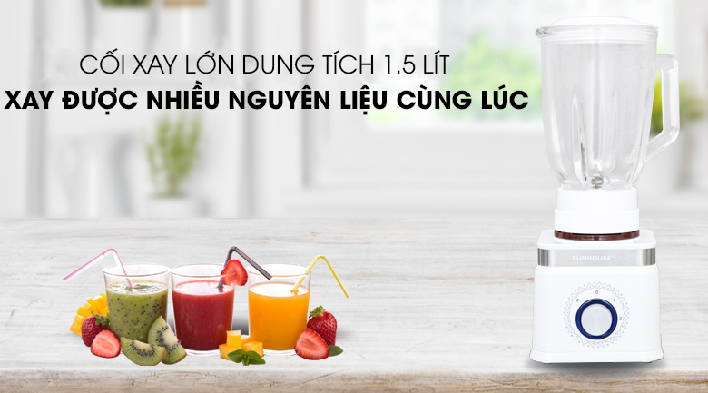 Máy xay sinh tố đa năng sunhouse shd5582w