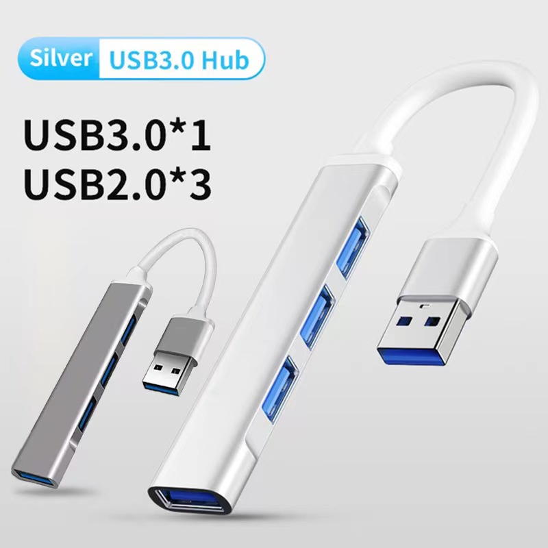 Hub chuyển đổi 4 cổng usb 3.0 tốc độ cao cho laptop máy tính-a809