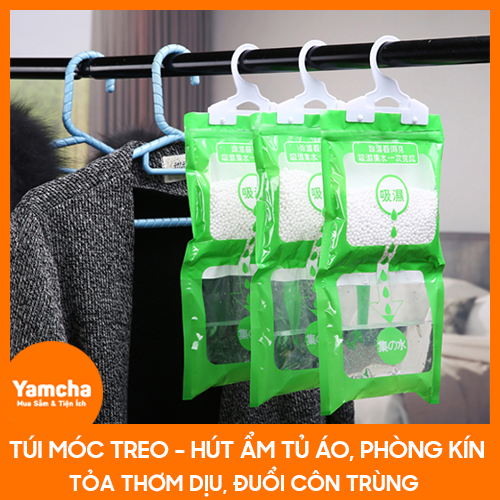 [HCM]Túi Treo Hút Ẩm Tủ Đồ Phòng Kín Chống Mốc
