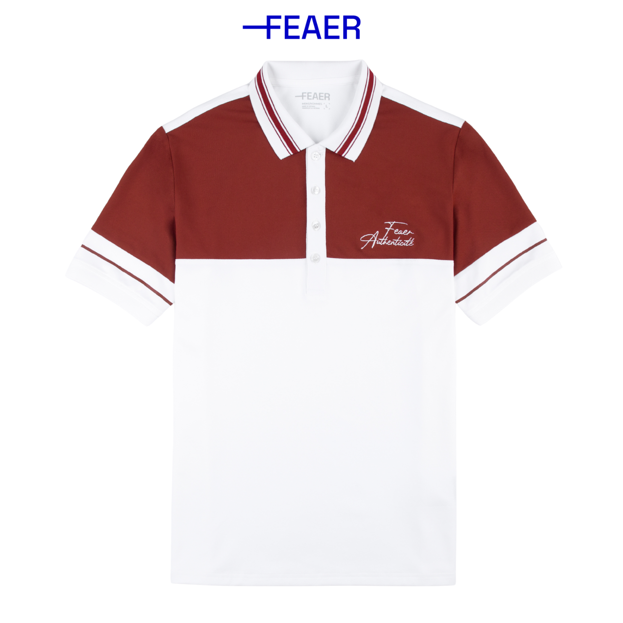 Áo polo nam có cổ stripes vải cvc nam tính, thanh lịch, sang trọng - feaer