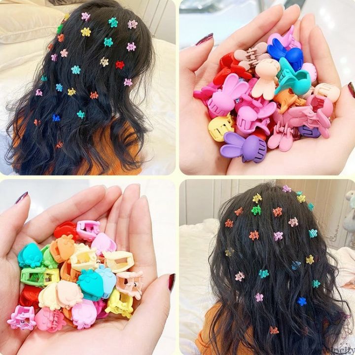Combo 20 kẹp tóc mini mix mẫu dễ thương cute cho bé gái