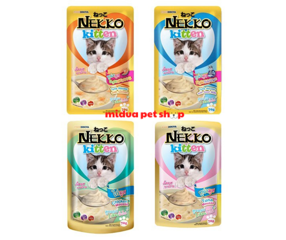Pate Nekko cho mèo con 70g