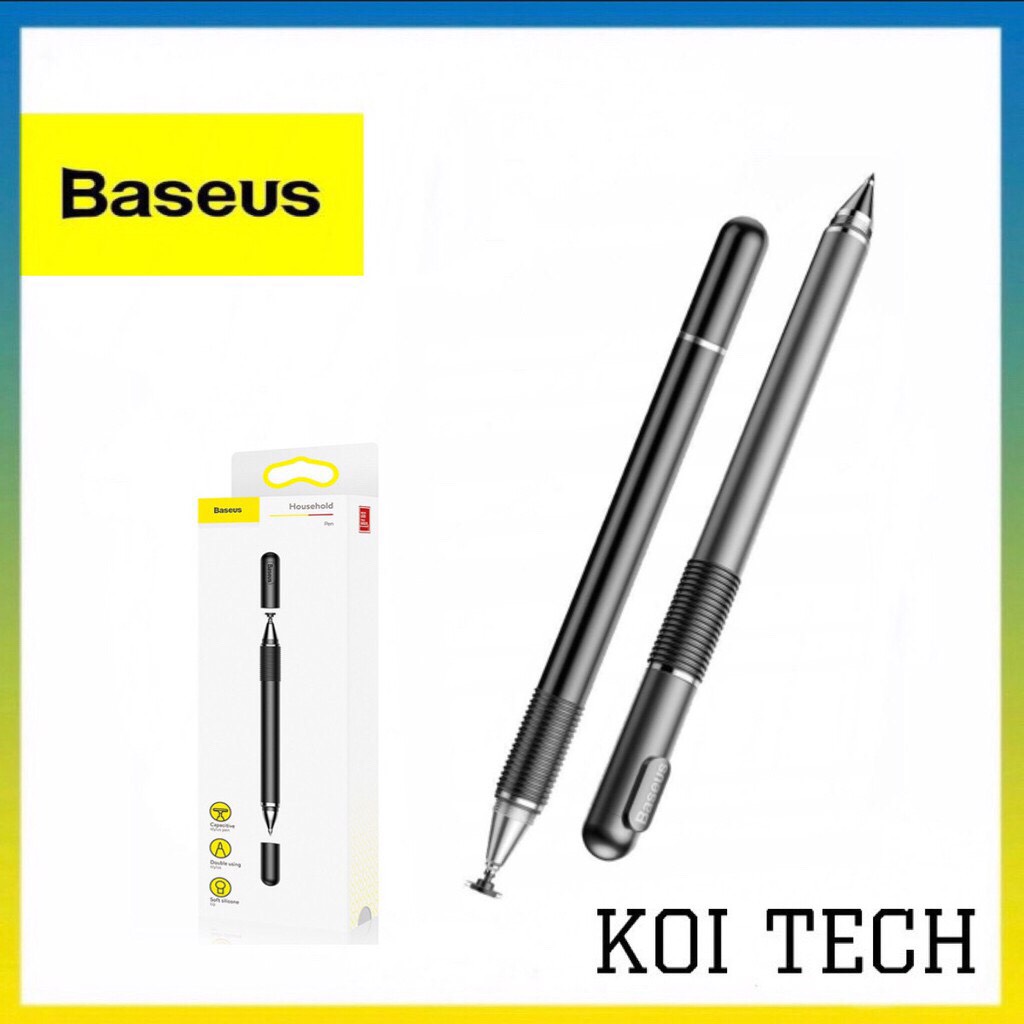 Bút cảm ứng điện dung 2 trong 1 Baseus Golden điện thoại và máy tính bảng cho samsung / Tablet / iPad - IP - KOI TECH