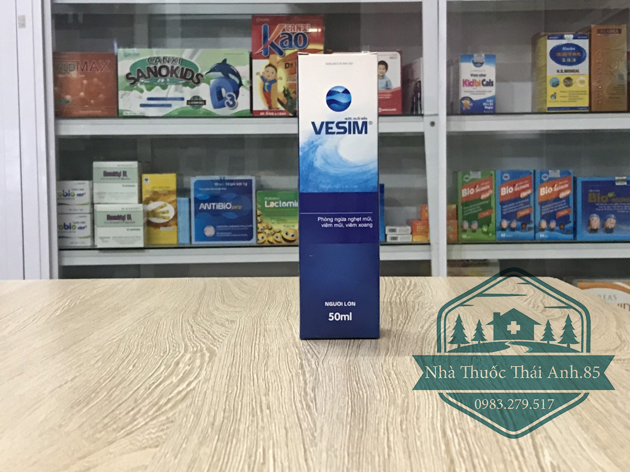 Xịt rửa mũi vesim người lớn