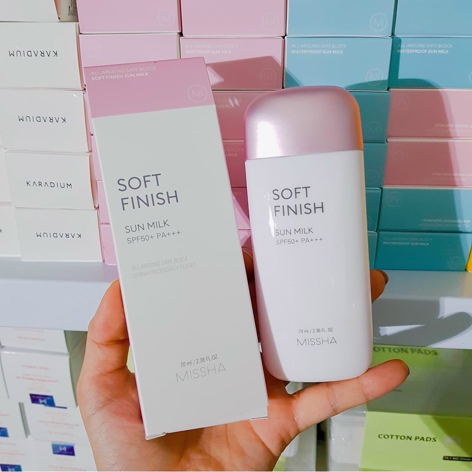 Kem chống nắng Misha SPF50+/PA+++ bảo vệ da khỏi ánh nắng, nhẹ dịu 70ml