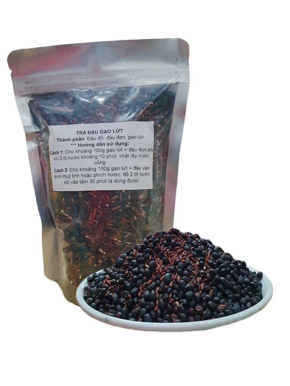 Trà đậu gạo lứt hữu cơ - giảm cân thần tốc cho sức khỏe toàn diện - 1kg
