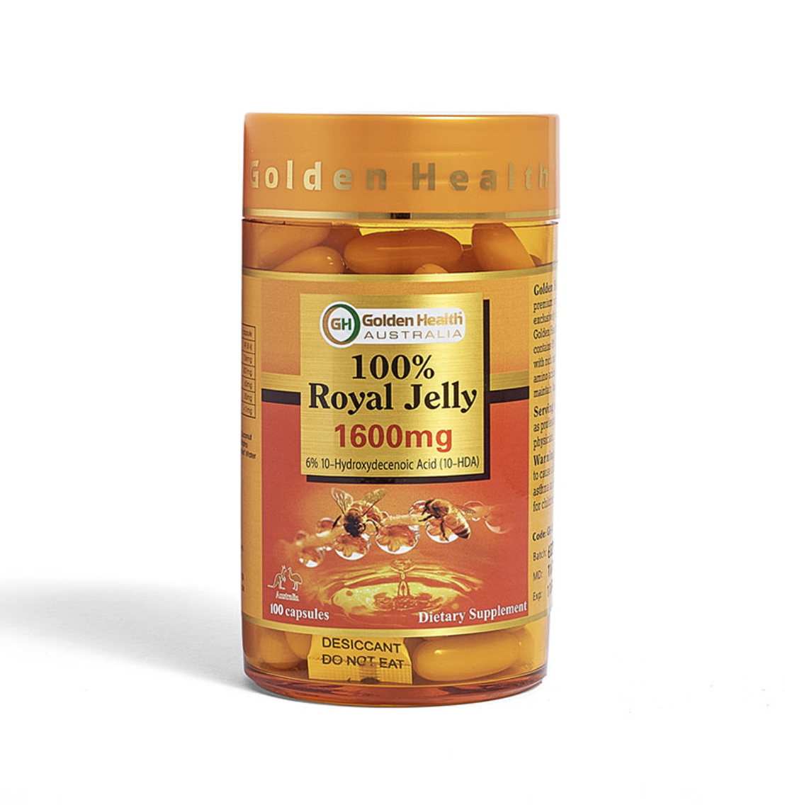 Viên uống sữa ong chúa golden health hộp 100 viên
