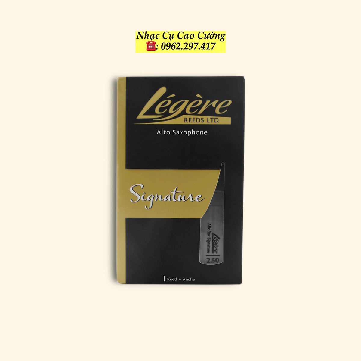 Dăm kèn nhựa saxophone alto legere 2.5 nhạc cụ cao cường