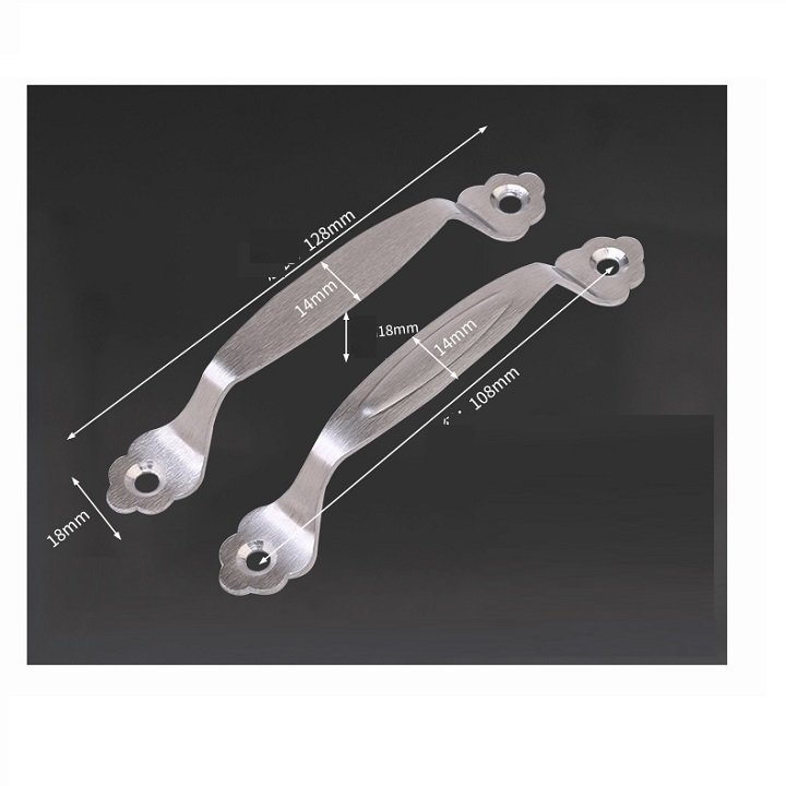 TAY NẮM mở ngăn kéo và tay nắm cửa tủ INOX bằng thép không gỉ - CBS246