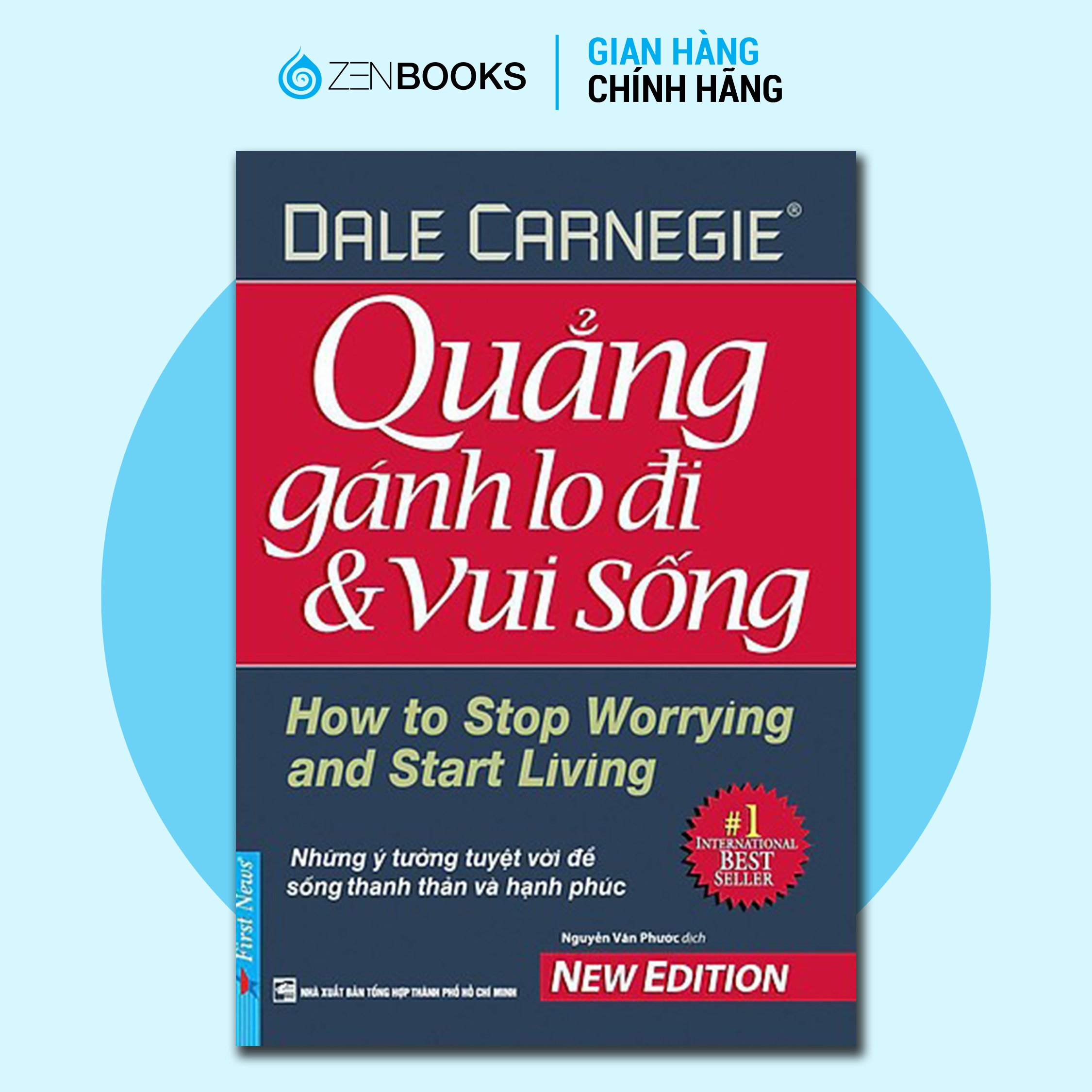 Sách - quẳng gánh lo đi và vui sống