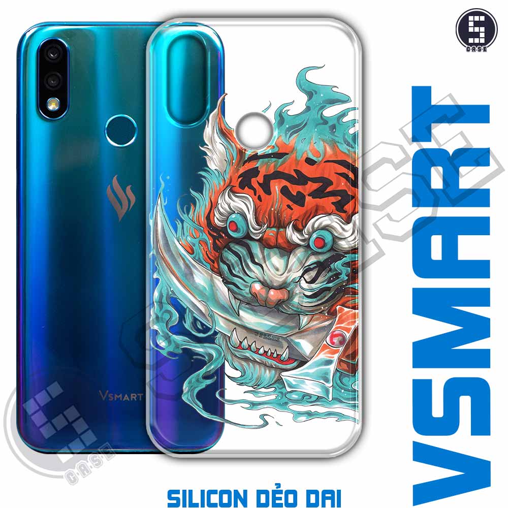 Ốp cho Vsmart Joy 2 Plus hình Quỷ mặt hổ Nhật Bản A800-180