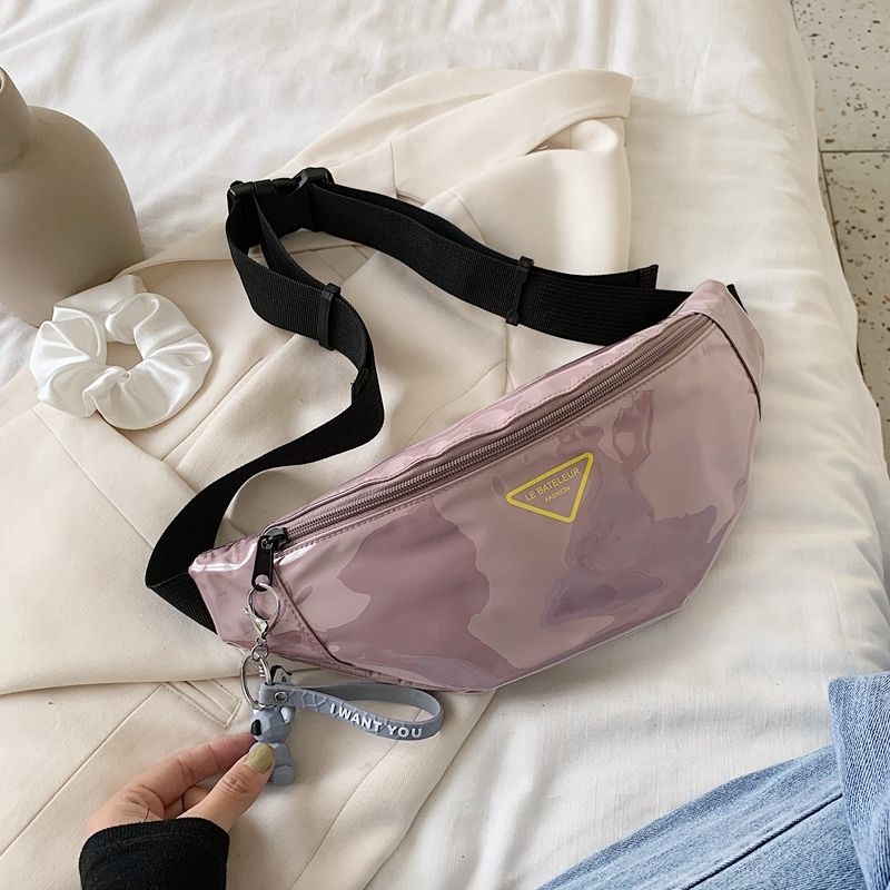 Korean version CallawayˉMASTER BUNNY¯XXIO¯ANEW¯Pearl HarborˉDESCENNTE¯ Summer versatile ins women's small bag 2023 new trendy fashion crossbody chest bag sports running mobile phone waist bag