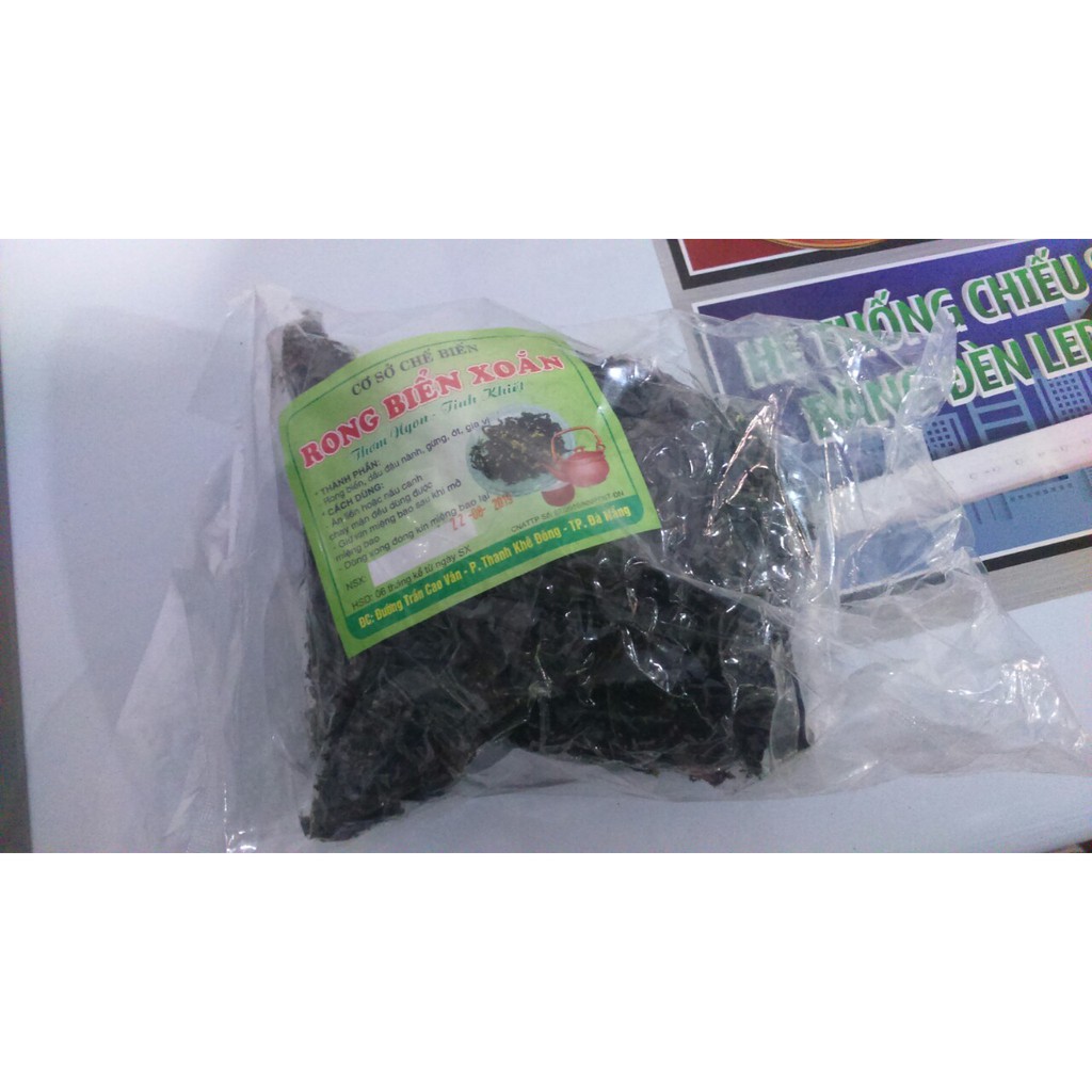 Rong Biển Xoắn Ăn Liền Đà Nẵng. (Nhãn Xanh 100G)