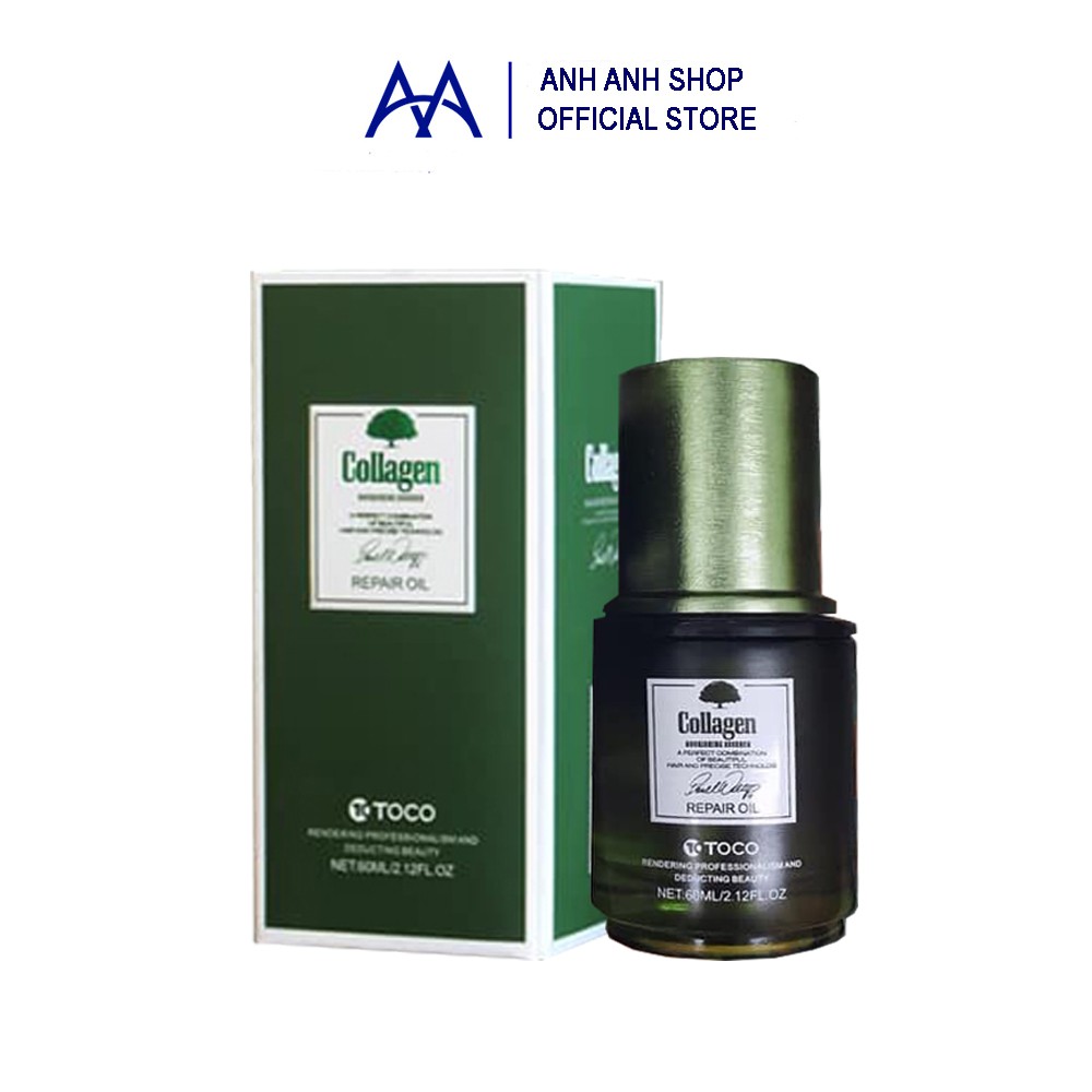 Tinh dầu dưỡng tóc toco collagen 60ml