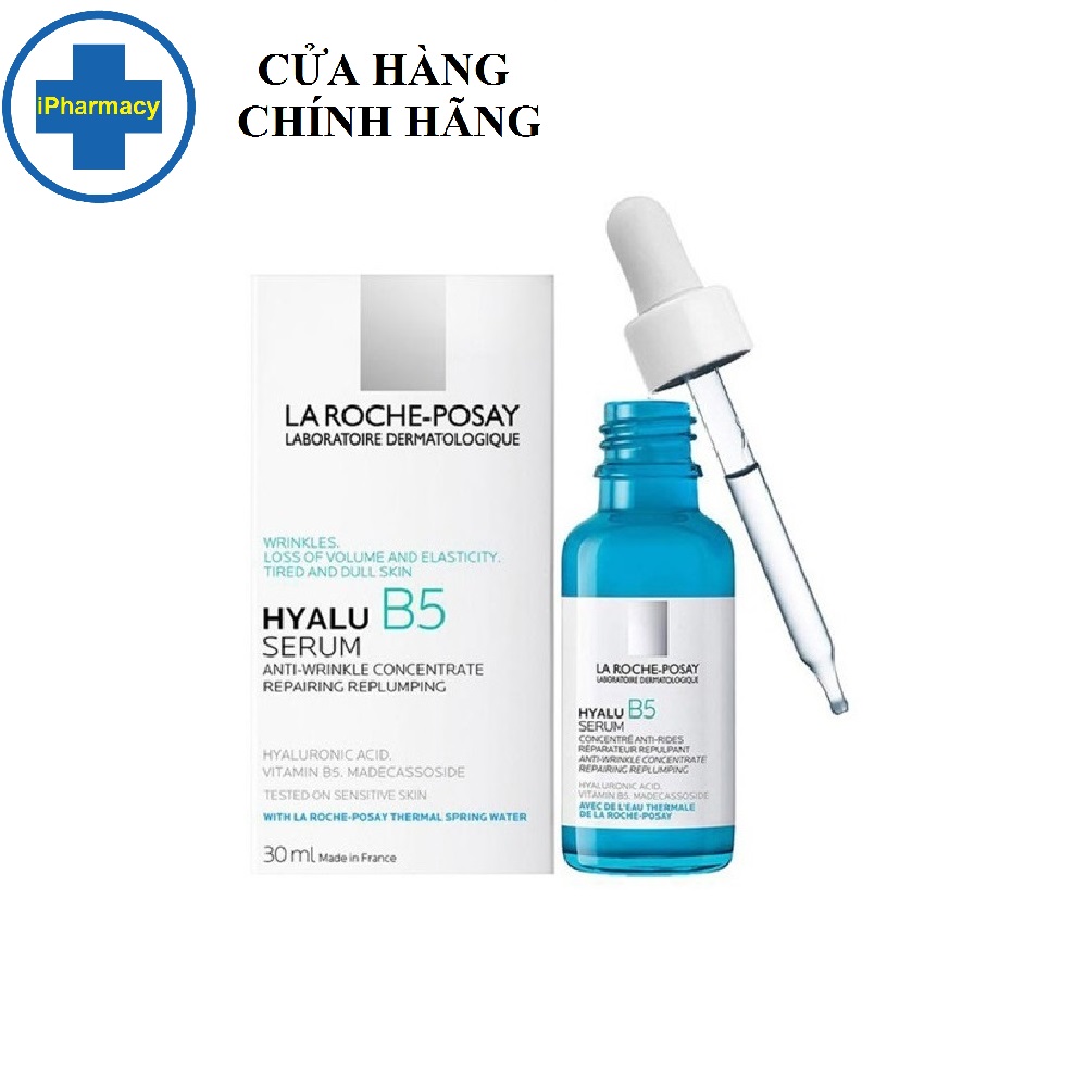 Tinh chất laroche posay phục hồi độ ẩm, săn chắc da 30ml hyalu b5 serum
