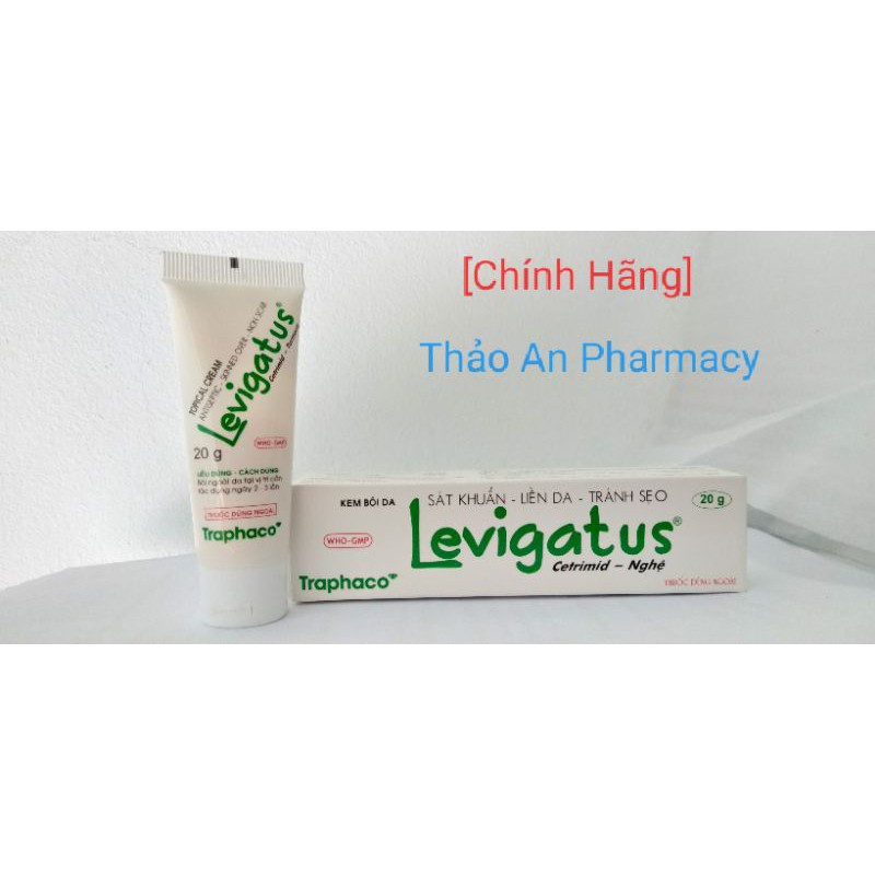 Kem bôi da levigatus 20g - sát khuẩn, liền da, tránh sẹo.