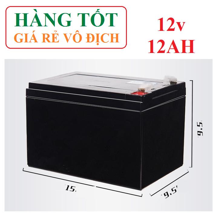 Bình Ắc quy khô 12V - 12AH