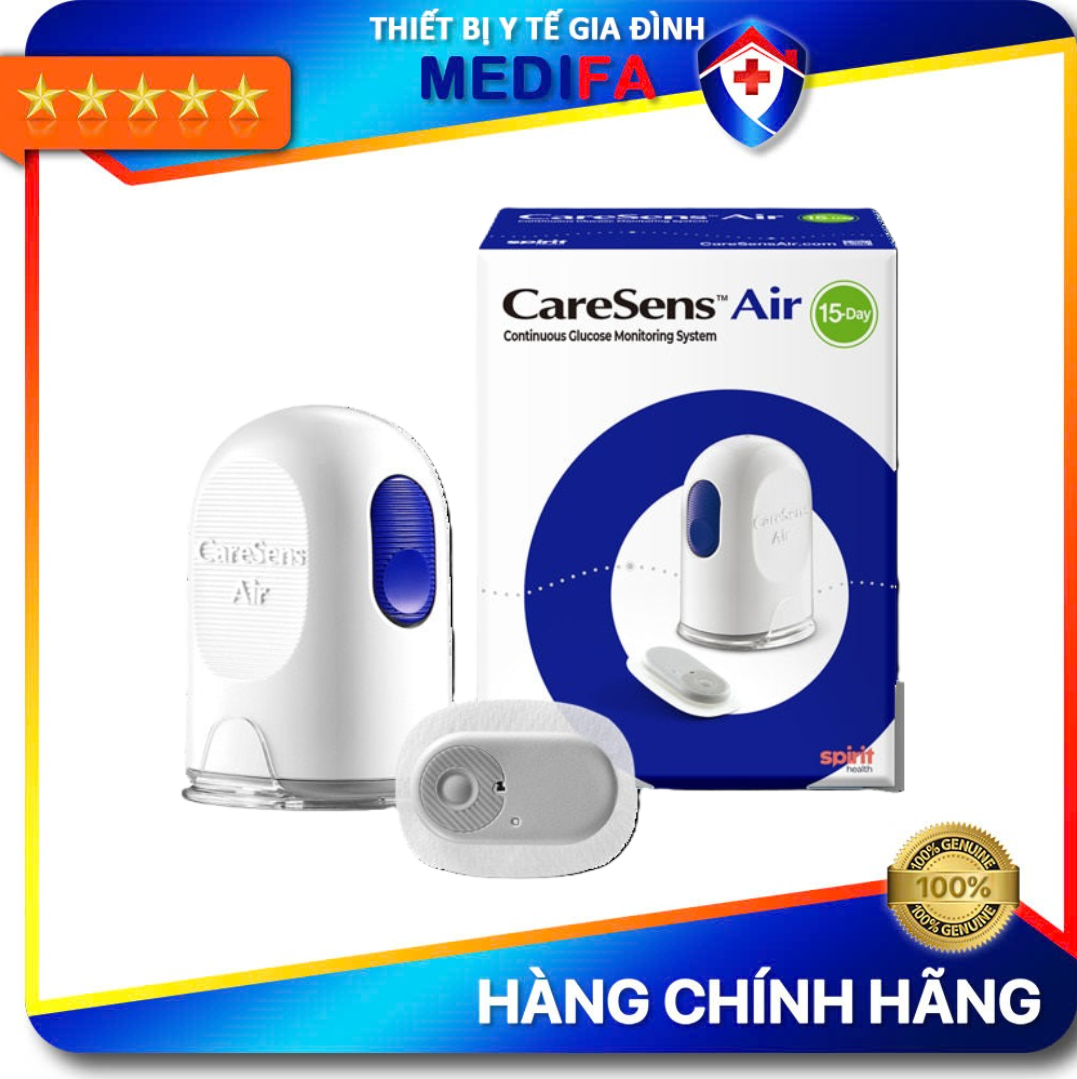 Cảm Biến Đo Đường Huyết Liên Tục CareSens Air, Chính hãng, Tiện lợi, Độ Chính Xác Cao