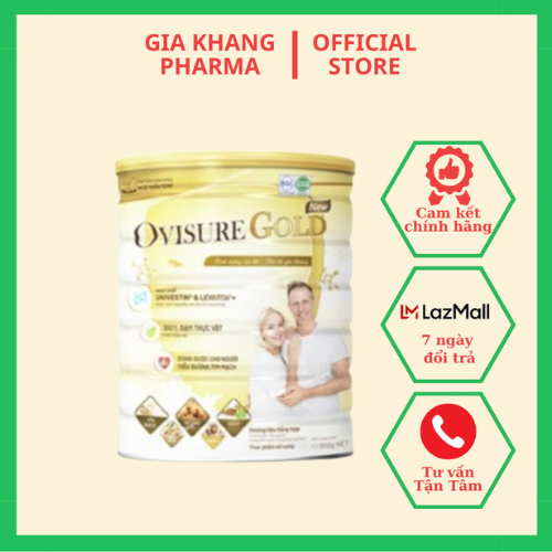 [CHÍNH HÃNG] Sữa OVISURE GOLD Sữa Hạt Dinh Dưỡng, 100% Đạm Thực Vật Bổ Sung Canxi