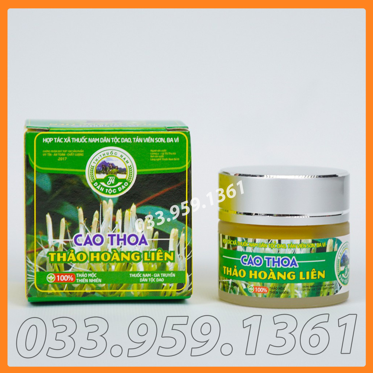 Cao Thảo Hoàng Liên - 2 lọ hỗ trợ các vấn đề về da