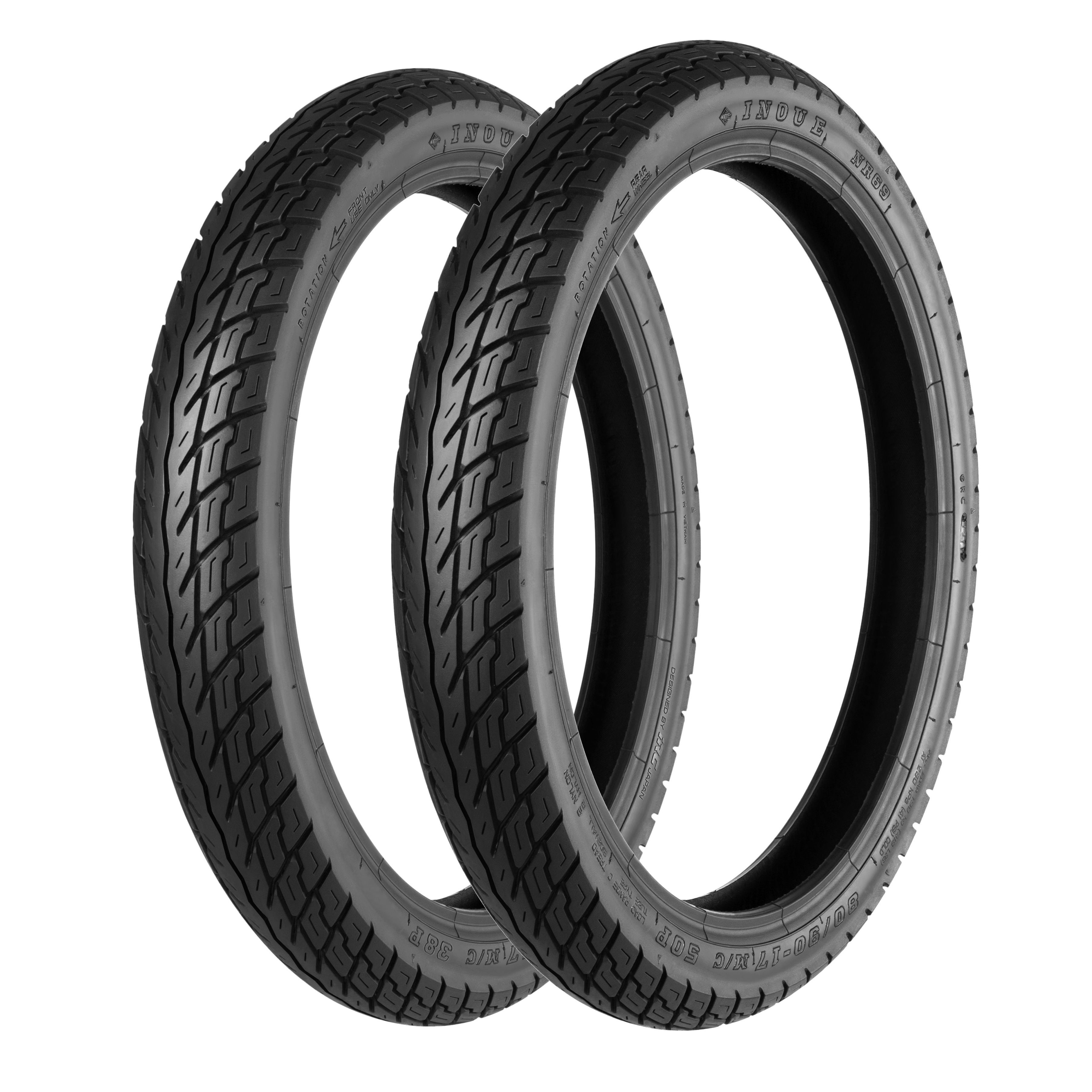 [HN] Lốp Future II, Wave alpha, Wave RSX trước 70/90-17 38P NR69/Lốp trước 70/100-17 38P NR69/Lốp sau 80/90-17 50P NR69, hàng chính hãng Inoue IRC Việt Nam