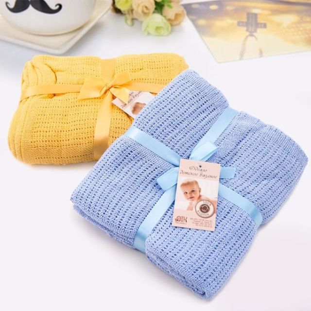 Chăn lưới 4 mùa xuất Nga thoáng khí, chống ngạt, tiện lợi cho bé