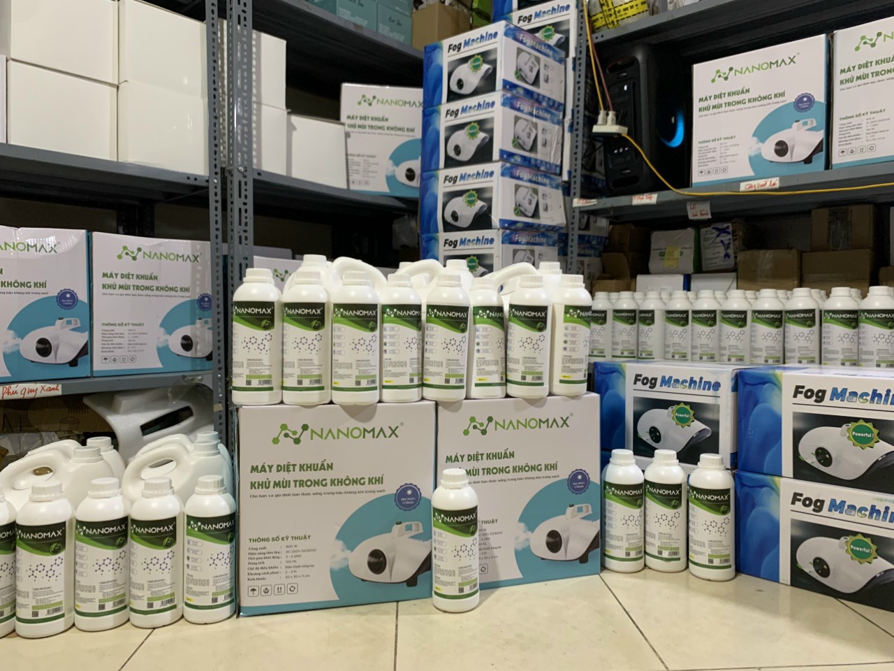 Dung dịch sát khuẩn nano cho máy khử khuẩn, dung dịch nano bạc khử khuẩn - Dùng diệt khuẩn phòng, ô tô