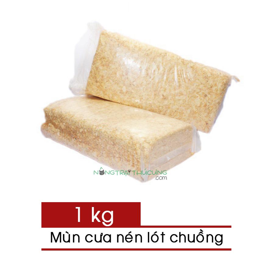 Mùn Cưa Lót Chuồng Cho Hamster - Nén 1 Kg - [Nông Trại Thú Cưng]