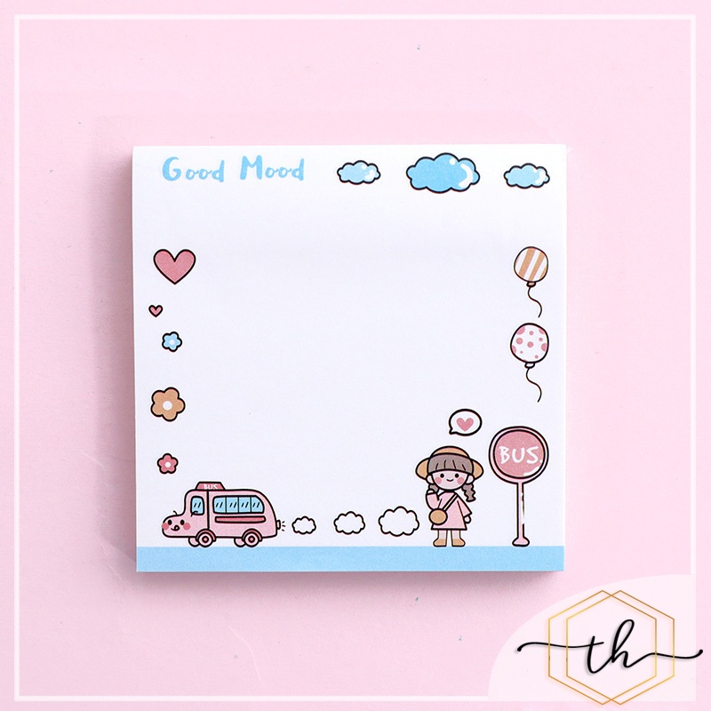 Giấy note, ghi chú, nhớ cute TEHI nhiều hình