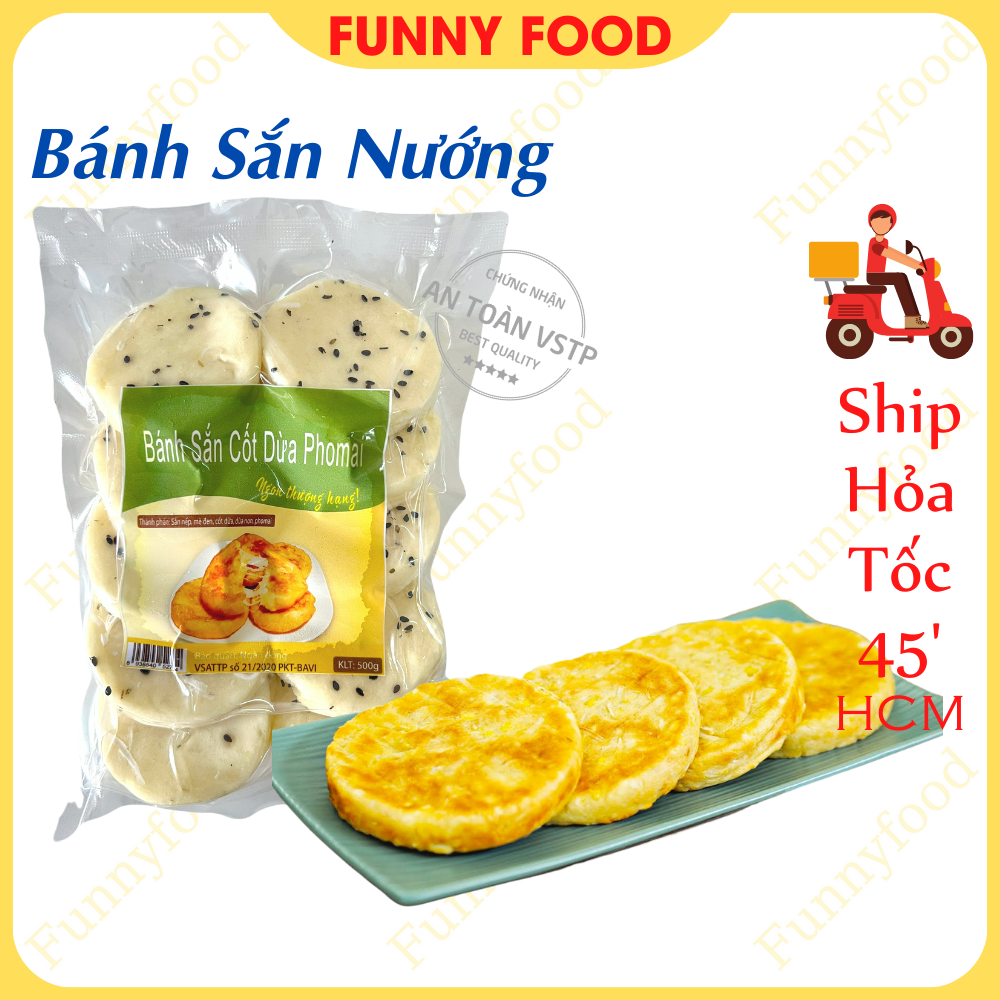 Bánh sắn nướng cốt dừa – bánh sắn dừa phô mai – đặc sản phú thọ – – funnyfood
