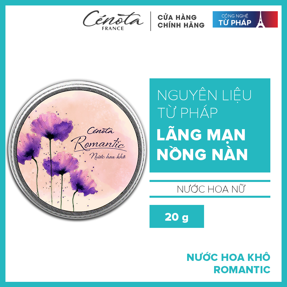 Nước hoa khô Cenota Romantic 20g