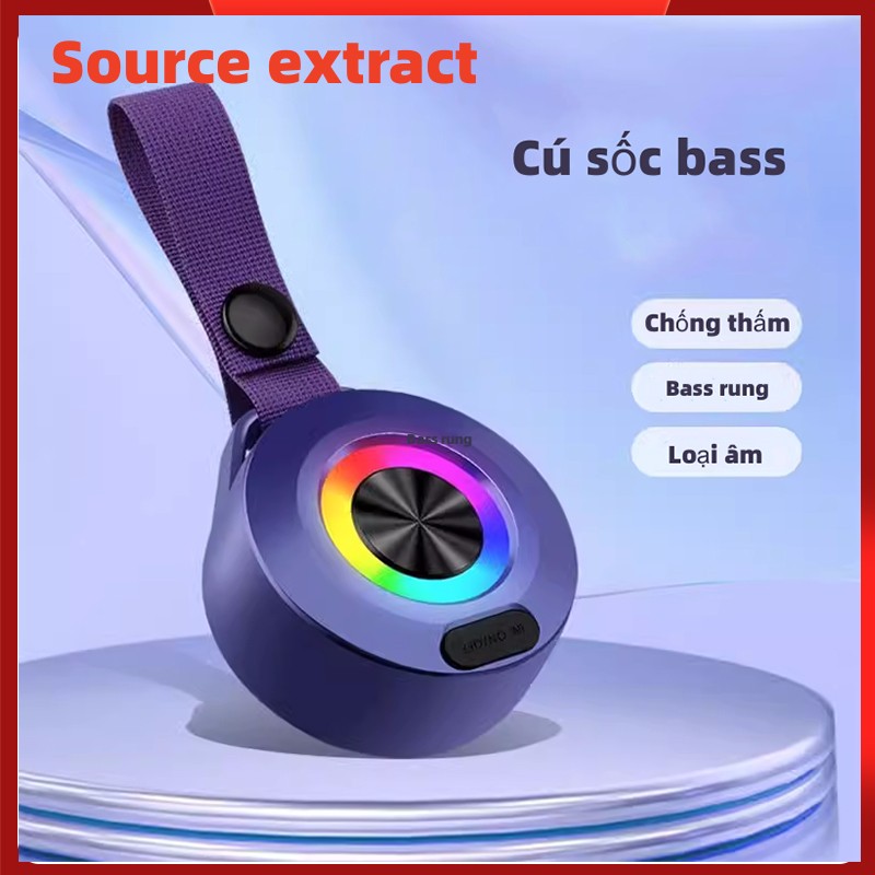 Loa Bluetooth Cầm Tay Nghe Nhạc Không Dây Để Bàn Nhỏ Gọn Cắm Usb Và Thẻ Nhớ Âm Bass Cực Hay Giá Rẻ Charge 3 Mini