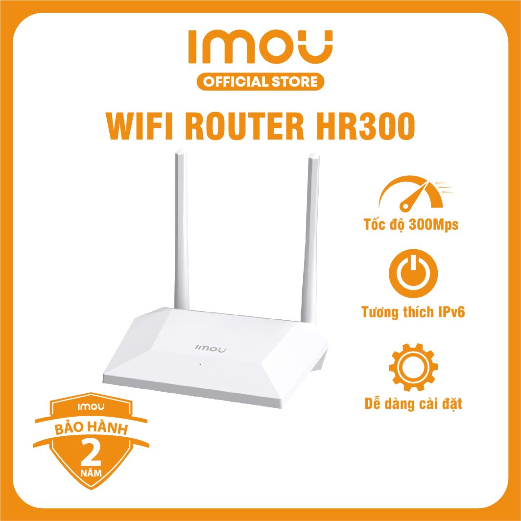 Thiết bị mạng phát wifi Router Imou HR300