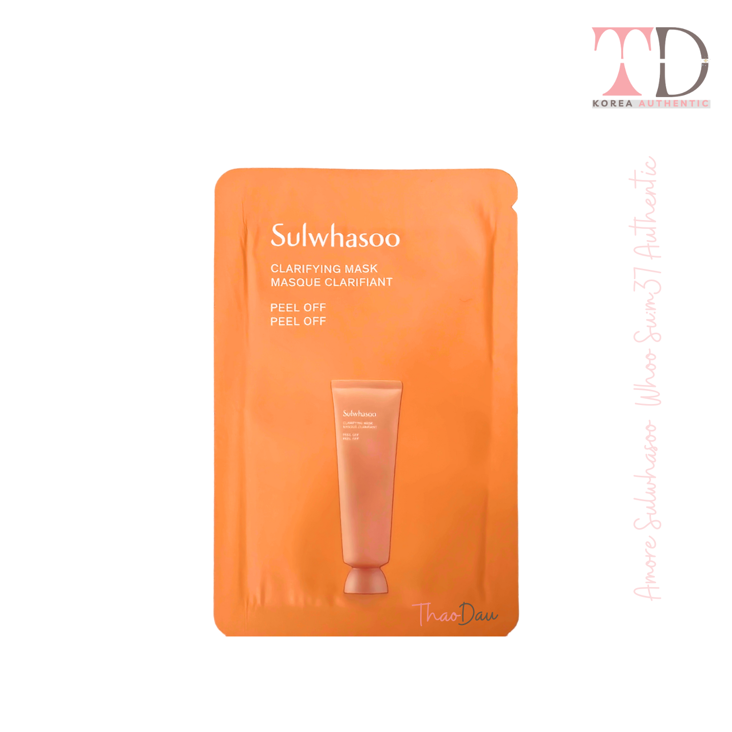 10 Gói mặt nạ lột tẩy da chết Sample Mặt Nạ Lột Sulwhasoo Clarifying Mask Ex 5ml