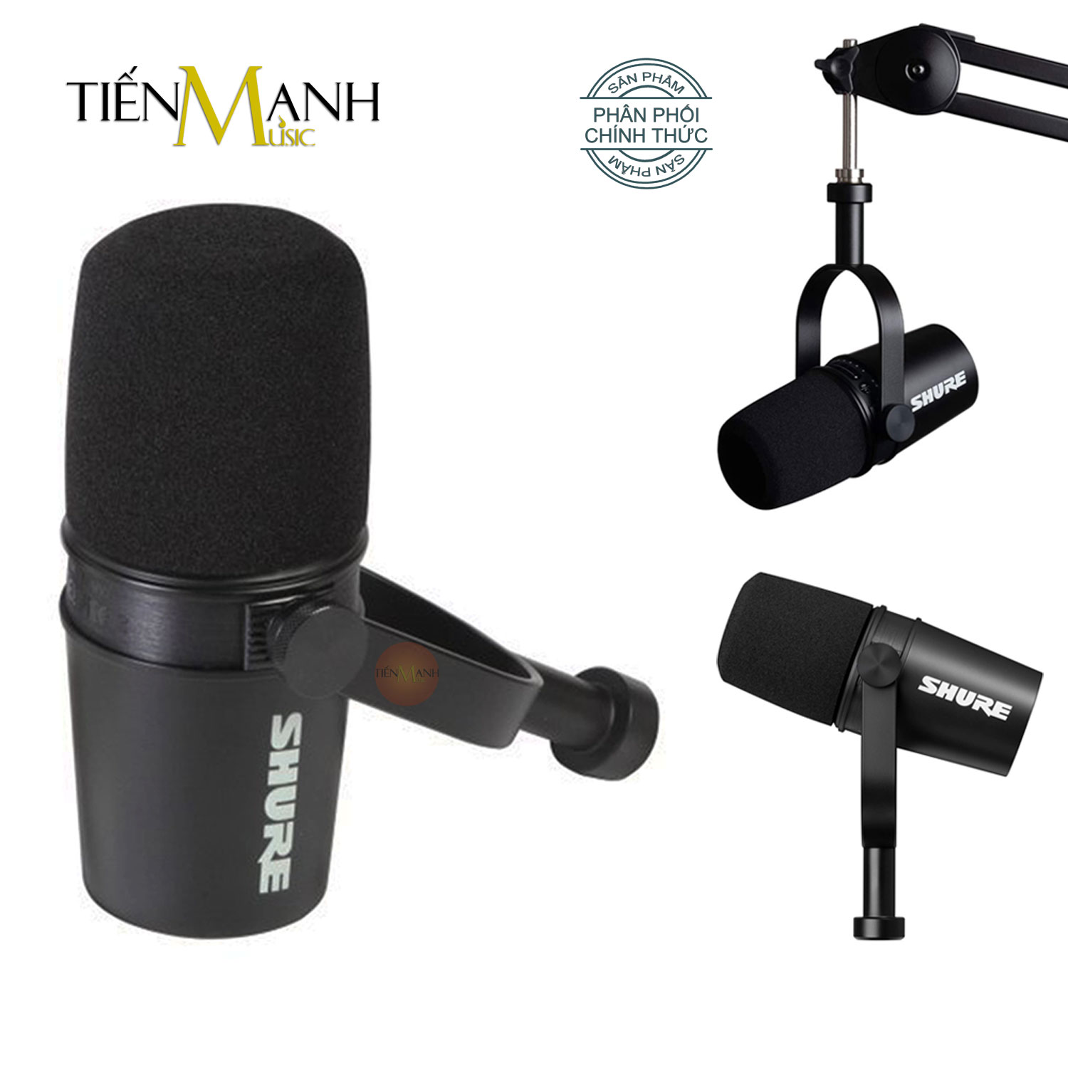 Micro shure mv7-x livestream podcast mic thu âm phòng thu mv7x studio microphone biểu diễn chuyên nghiệp mv7