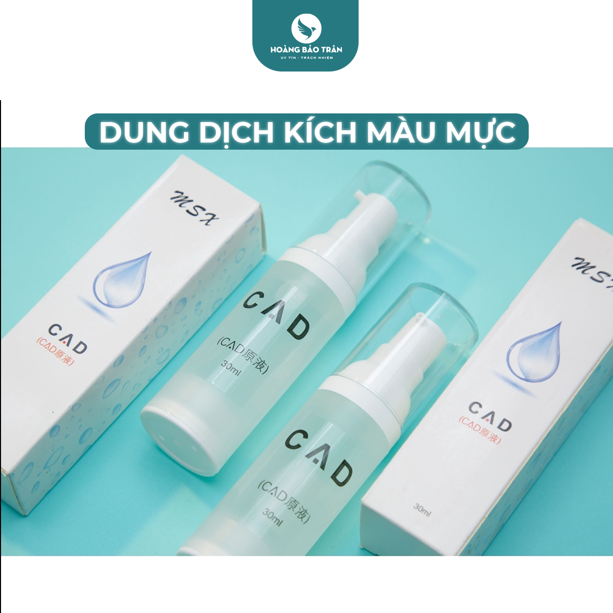 Dưỡng kích màu sau phun xăm cad chính hãng hàn quốc