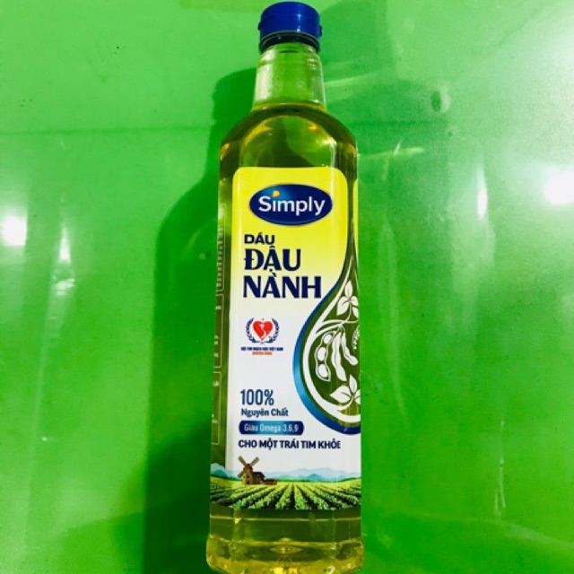 Dầu đậu nành simply 1lít / date luôn mới