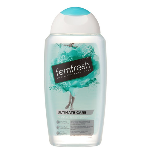 Dung dịch vệ sinh phụ nữ Femfresh Pure & fresh wash Wash 250ml (Xanh ngọc)