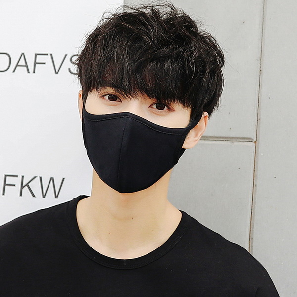 khẩu trang vải đen hàn quốc