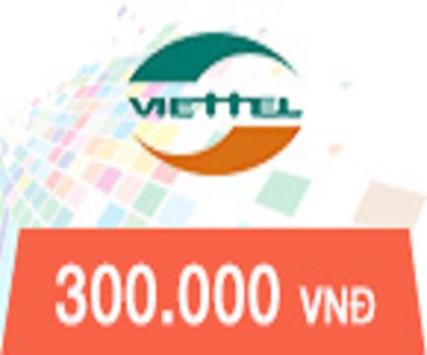 [HCM] THẺ Viettel 300.000 VNĐ & PHÍ CHUYỂN
